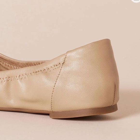 Amazon Essentials Women's Belice Ballet Flat Beige Size 7W (wide) NEW - Picture 16 of 16